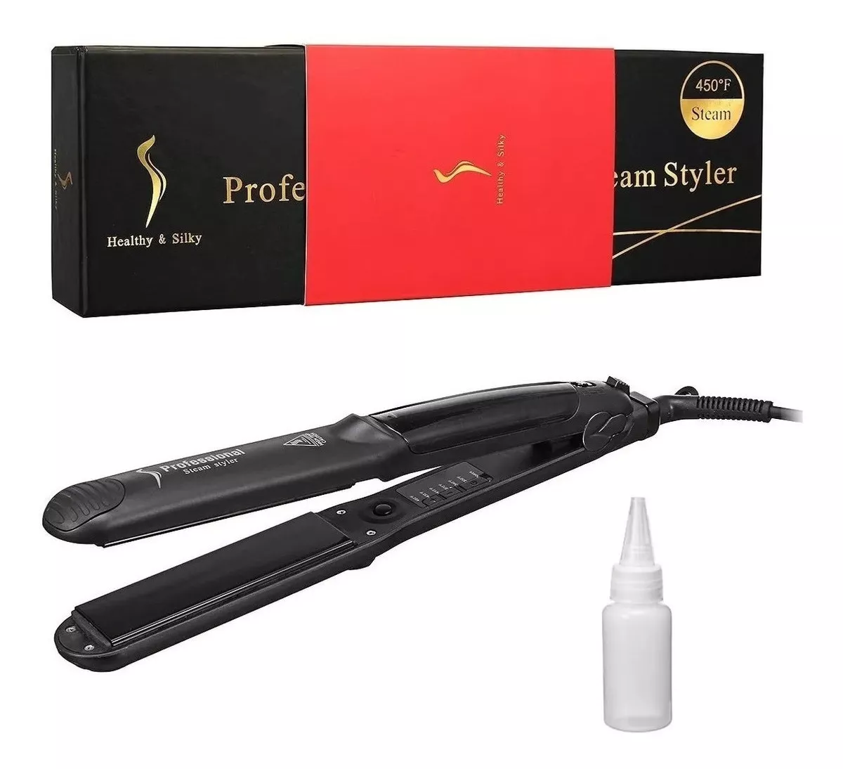 Plancha de Cabello a Vapor